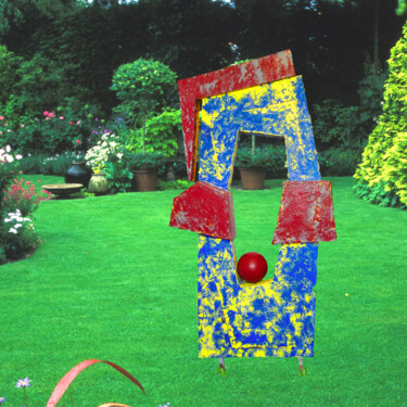 Skulptur mit dem Titel "Issue" von Frédéric Didillon, Original-Kunstwerk, Harz