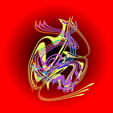 Arte digital titulada "trombo.jpg" por Decolorado, Obra de arte original, Pintura Digital