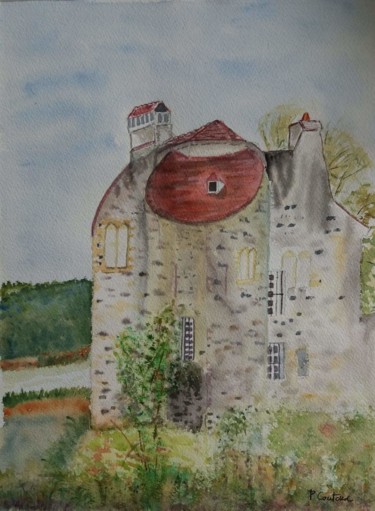aquarelle château de la chasse
