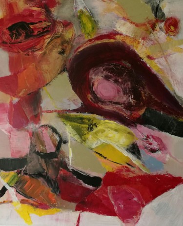 sans Titre 20.19 Peinture intitulée "sans Titre 20.19" par Martine Swynghedauw, Œuvre d'art originale, Acrylique