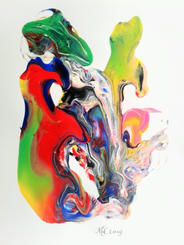 Schilderij getiteld "20190525-141311.jpg" door Marianne Huizinga, Origineel Kunstwerk