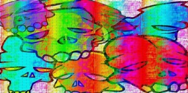 Arts numériques intitulée "SUBCULTURE" par Happy House, Œuvre d'art originale