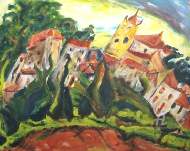 Peinture intitulée "Copie d’après Souti…" par Kate_art, Œuvre d'art originale, Acrylique