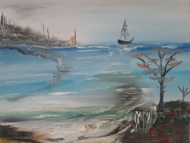 Peinture intitulée "20190526-175334.jpg" par Pascal Jung, Œuvre d'art originale, Huile
