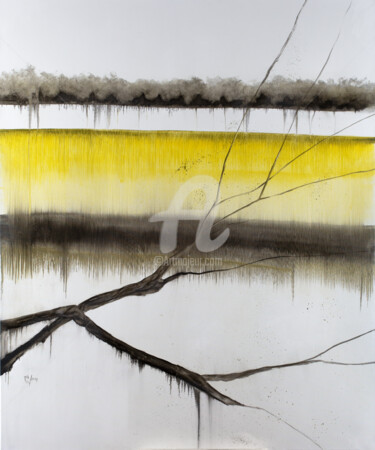 Peinture intitulée "terwaech-lac-gele.j…" par Terwaech, Œuvre d'art originale, Huile