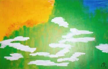 Painting titled "De bossen van Vlaan…" by Jan Theuninck, Original Artwork