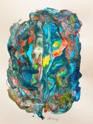 Schilderij getiteld "20190530-154124.jpg" door Marianne Huizinga, Origineel Kunstwerk