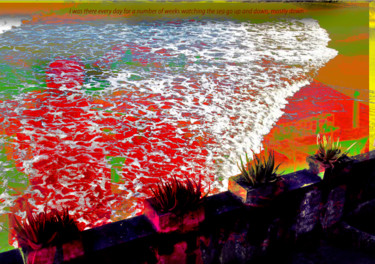 数字艺术 标题为“west coast californ…” 由Michel Tabanou, 原创艺术品, 数字油画