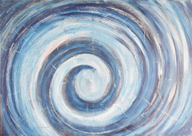 Peinture intitulée "Peinture énergétique" par Nathalie Jaulin, Œuvre d'art originale