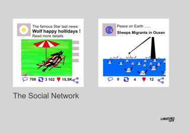 Top Social Network Wolf and Sheeps