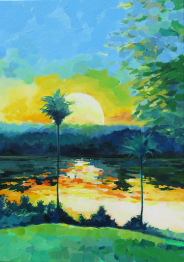 rêverie d'un soir 70x100
