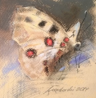 Painting titled ""Apollo"wp-20190501…" by Kazimierz Mordarski, Original Artwork, Pastel