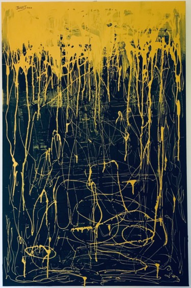 Peinture intitulée "IMPRESSIONS 9" par David Josset, Œuvre d'art originale, Acrylique