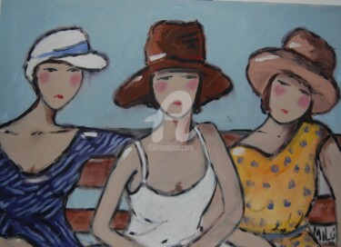제목이 "tres mulheres"인 미술작품 Milu Petersen로, 원작