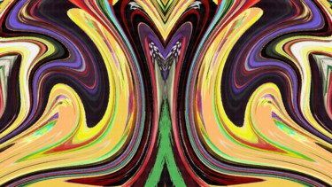 Digital Arts titled "As if falling asleep" by Peter Jalesh, Original Artwork, Digital Painting
