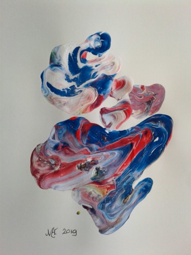 Schilderij getiteld "20190608-142916.jpg" door Marianne Huizinga, Origineel Kunstwerk