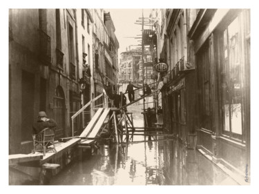 Fotografie mit dem Titel "Marcel Proust à Ven…" von Gérard Bertrand, Original-Kunstwerk, Manipulierte Fotografie