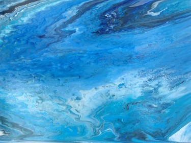 FONDS MARINS 1 Peinture intitulée "FONDS MARINS 1" par Cendrique Nouchy-Desjeux (Cendrique Art), Œuvre d'art originale, Acrylique