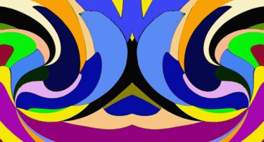 Digital Arts titled "Paraphrased arc" by Peter Jalesh, Original Artwork, Digital Painting