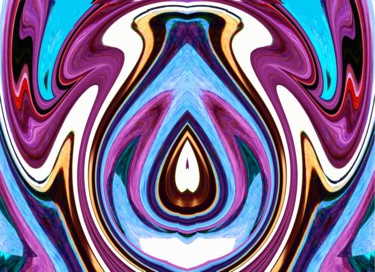 Digital Arts titled "Ceramonial urn" by Peter Jalesh, Original Artwork, Digital Painting