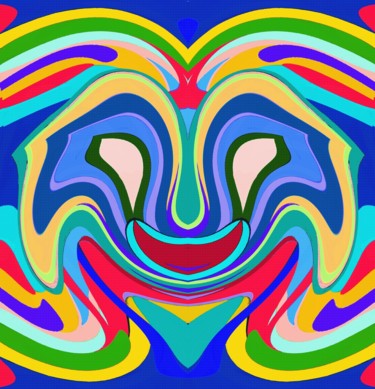 Digital Arts titled "The bowel" by Peter Jalesh, Original Artwork, Digital Painting