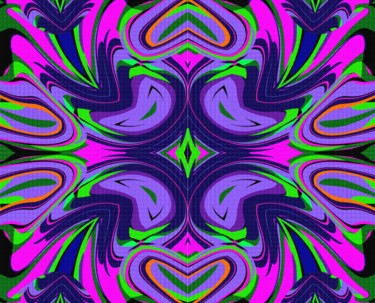 Digital Arts titled "Quadrant" by Peter Jalesh, Original Artwork, Digital Painting
