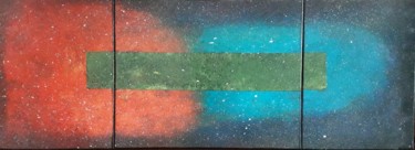 Peinture intitulée "galaxie" par Marion Myriam, Œuvre d'art originale, Acrylique