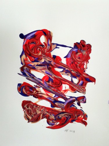 Schilderij getiteld "20190608-143107.jpg" door Marianne Huizinga, Origineel Kunstwerk