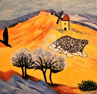 Un moulin en Provence
