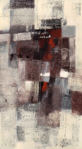 Pittura intitolato "Duet for trumpet an…" da Olga Shagina, Opera d'arte originale, Olio
