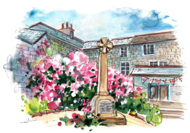 绘画 标题为“Mevagissey 05” 由Miki De Goodaboom, 原创艺术品, 水粉