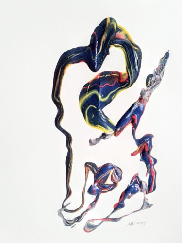 Schilderij getiteld "image.jpg" door Marianne Huizinga, Origineel Kunstwerk