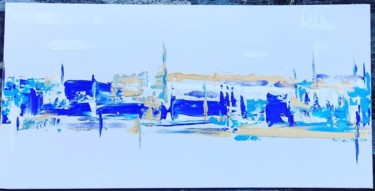 Peinture intitulée "Sous le soleil" par Jana Kuzmi, Œuvre d'art originale, Acrylique