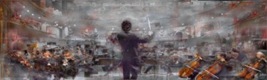 Arts numériques intitulée "Salle de concert n°1" par Epidermic Session, Œuvre d'art originale, Peinture numérique