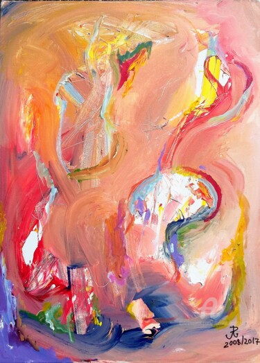 Painting titled "Orpheus" by Andrew Walaszek, Original Artwork, Oil Mounted on Wood Stretcher frame