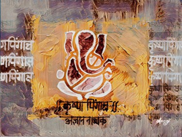 Digital Arts titled "3-a-krishn-pingaksh…" by Devendra Negi, Original Artwork, Digital Painting
