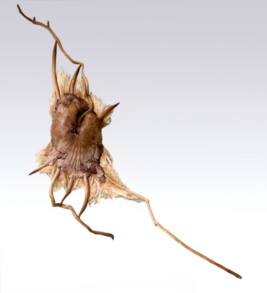Sculpture titled "Vessel #85—Magic" by Jeff Key, Original Artwork, Wood