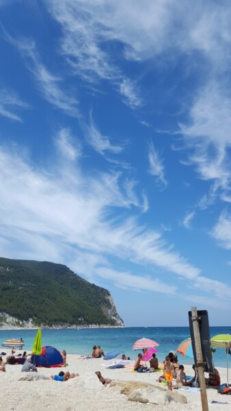 Fotografia intitolato "Il cielo sopra il M…" da Mangani', Opera d'arte originale