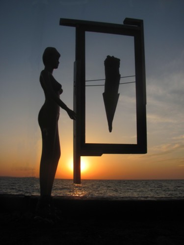 Sculpture titled ""Опора историческая…" by Sergei Bogoliubov, Original Artwork, Installation Art