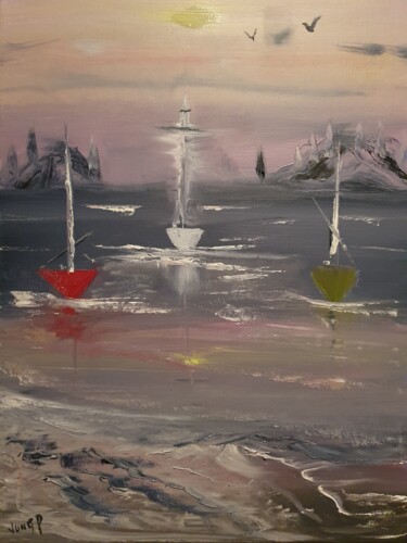 Peinture intitulée "20190624-032348.jpg" par Pascal Jung, Œuvre d'art originale, Huile