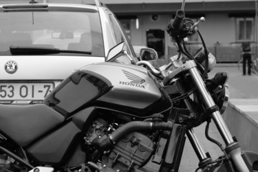 Фотография под названием "Honda" - Nikolay Biryukov, Подлинное произведение искусства, Цифровая фотография