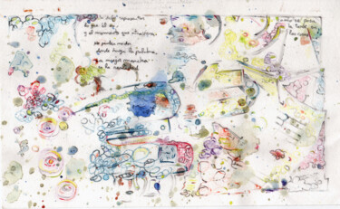 Drawing titled "abstract-jun19" by Cerkeiro, Original Artwork, Pencil