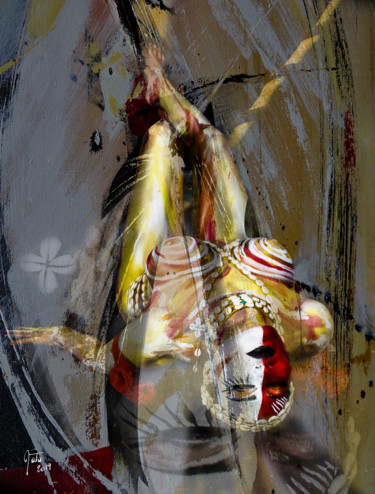 Photographie intitulée "OSHOUN" par Mata, Œuvre d'art originale, Photographie numérique