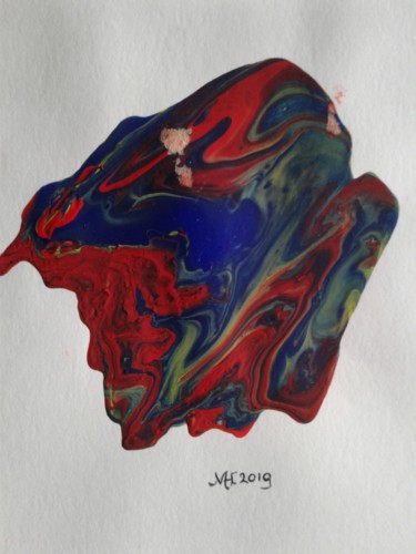 Schilderij getiteld "20190601-210300.jpg" door Marianne Huizinga, Origineel Kunstwerk