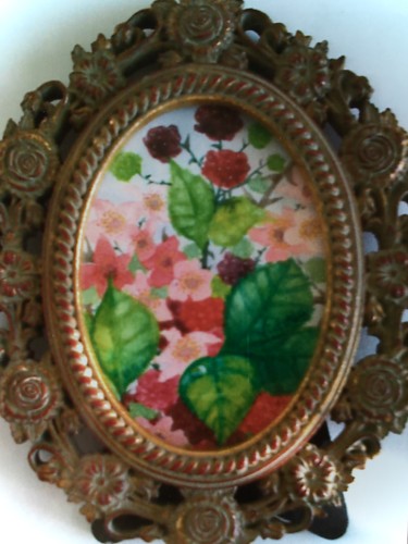 Peinture intitulée "Mûres" par Victoria, Œuvre d'art originale, Aquarelle