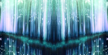 印花与版画 标题为“Splora” 由Sumit Ratta, 原创艺术品, String Art
