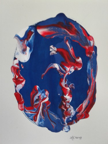 Schilderij getiteld "20190623-105949.jpg" door Marianne Huizinga, Origineel Kunstwerk