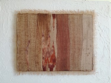 Peinture intitulée "Ecorces fibrées" par Martine Capdeville-Lacomme, Œuvre d'art originale
