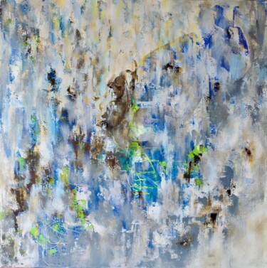 Painting titled "Scary Stories" by Viktoria Ganhao, Original Artwork, Acrylic