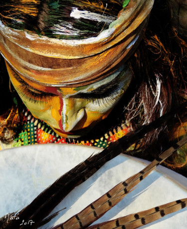 Photographie intitulée "La PACHAMAMA.jpg" par Mata, Œuvre d'art originale